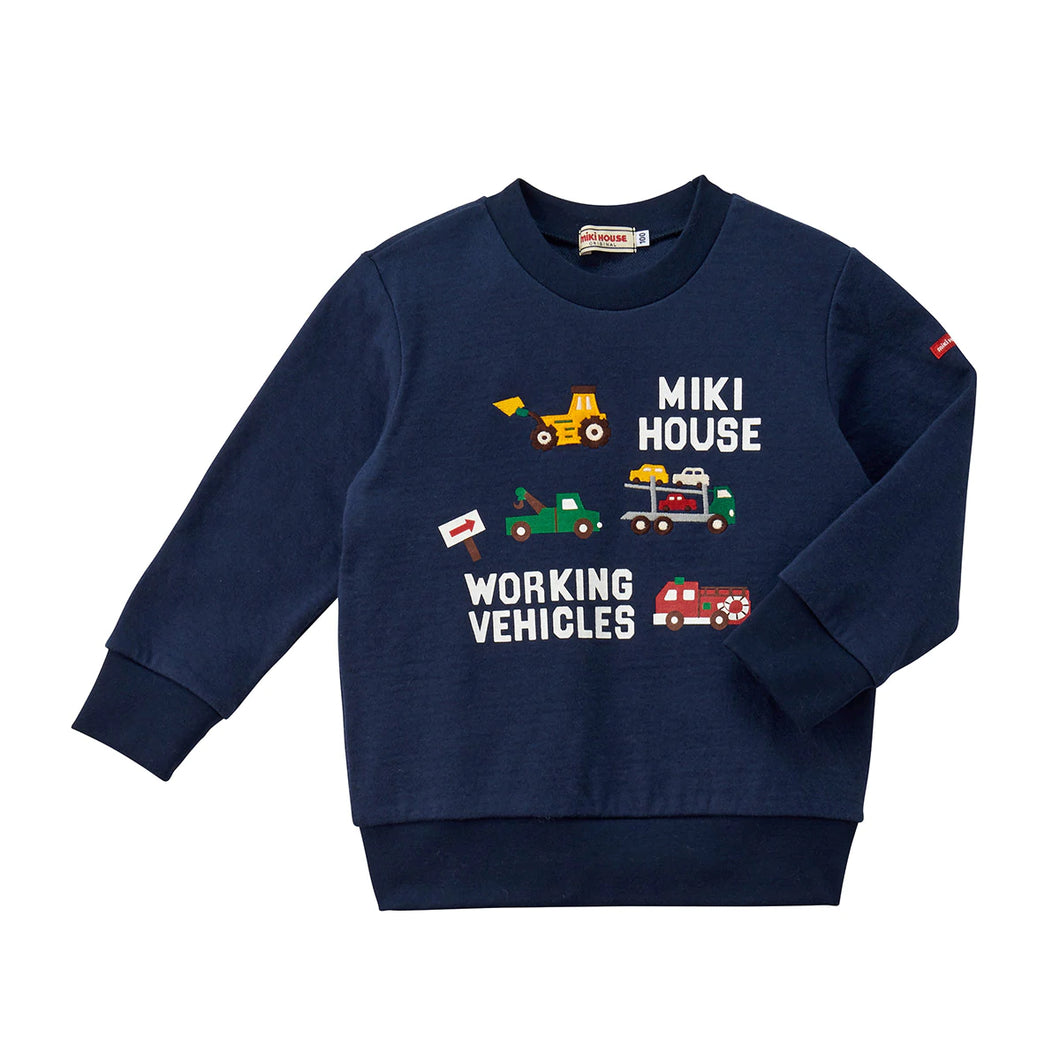 MIKI HOUSE Sweat Shirt MMH0119W0047 (113-5610-457 )