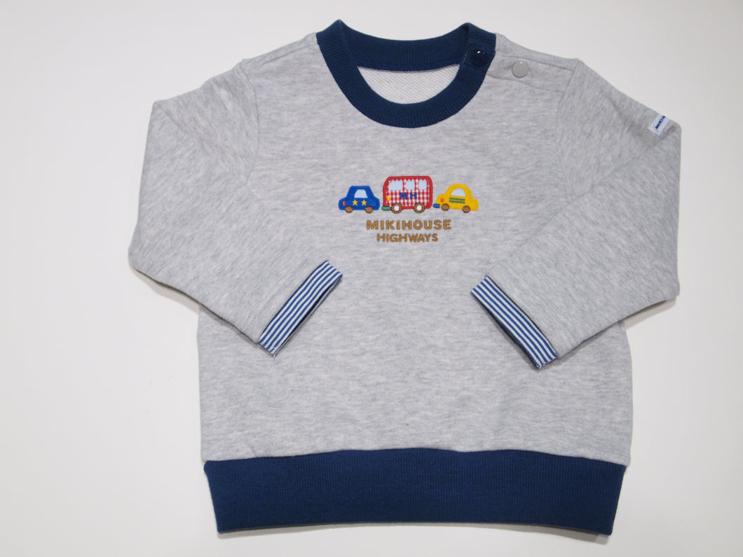 MIKI HOUSE Baby Sweat Shirt FMH0119W0027 (43-3201-267)